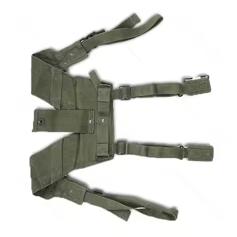 armyshop2008 military. COLD WAR UK British ARMY P58 H Straps canvas outdoor belt tactics belt belt H