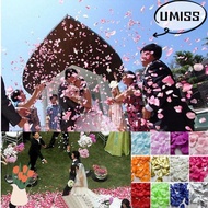 UMISTYDREAM9IQ0 200 /500/ 1000PCS Artificial Flowers DIY Party Supplies Colorful Carpet Supplies