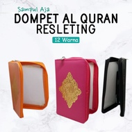Cover aja Al Quran Pocket/Pocket Zipper Size A6 (10.5x 14cm) Quran Wallet Quran Jacket