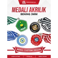 Custom ACRYLIC MEDAL | Acrylic Medal Graduation Birthday Award Award
