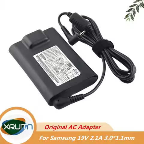 Original 19V 2.1A 3.0*1.1mm 40W PA-1400-24 Charger For Samsung Flex Alpha NP730QCJ-K01US