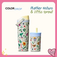 Owala Mother Nature & Little Sprout Color Drop Cold Water Bottle From America