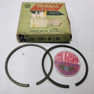 HIJAU [3E Parts & Acc] RS 100 Thin 335 Os 100 Piston ring - YAMAHA RS100 NPR JAPAN Piston ring GREEN