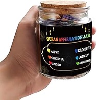 Quran Verses Jar,Islamic Gifts for Women Men Quran In English Translation,Islamic Decor,Muslim Gift,