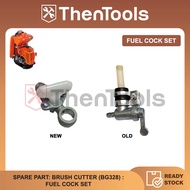 SPARE PART (BG328): FUEL COCK SET- OLD&NEW FUEL COCK CARBURETOR MESIN RUMPUT STIHL OGAWA