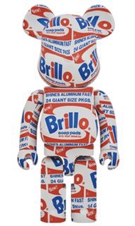 Be@rbrick Andy Warhol “Brillo”  1000% 全新