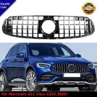 SAIQINGSP Car Accessories Tools For Mercedes Benz GLCW253/X253GLC300 GLC350 GLC43 2020+ Black+Chrome