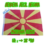 NORTH MAKEDONIA STATE FLAG SMALL FLAG STATE FLAG