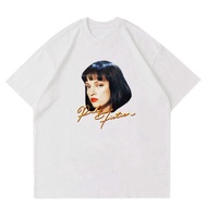 HITAM PUTIH PULP FICTION t-shirt - FACEBOX vintage bootleg t-shirt men women adults teenagers childr