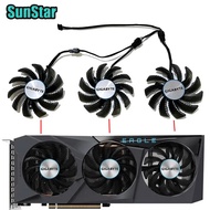 ‘New  T128010SU 75MM 4PIN Video card cooling fan,For Gigabyte RX 6600XT 6700,RX 6700 XT, RTX 3070 EA
