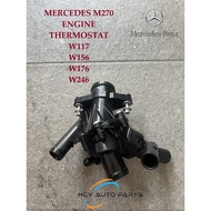 MERCEDES M270 ENGINE THERMOSTAT WITH HOUSING W176 W246 CLA W117 GLA W156 A180 A200 A250 B200 2702000615