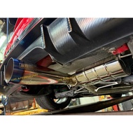 100% Premium Exhaust RSE Type R Tail Pipe Sport Muffler(Steel) High Quality