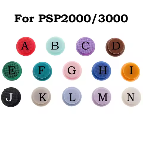 1pcs For PSP 2000 3000 E1000 Street Series - 3D Analog Joystick Cap Cover Button Replacement Part