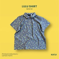 Lemon Farm Lulu 款棉質圓領襯衫