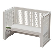 日本製 e-RACK 363W x 208D x 248Hmm 塑膠架 - 米色