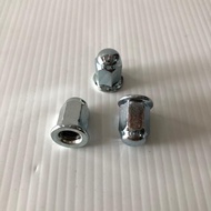 น็อตฝาสูบ หัวปิดฝาสูบ M7/M8 เบอร์11/12 น๊อตขันฝาสูบ ชุบขาว น็อตคอท่อ น็อตปิดฝาสูบ ใส่คอท่อ น็อตหัวหม
