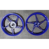 Original HLY Yamaha 135LC NEW LC135 V2 V3 V4 V5 V6 V7  Sport Rim 5 Batang Sport Rim Depan Belakang