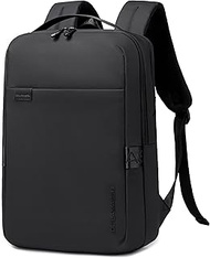 Milo Laptop Backpack 41.5 x 29.5 x 7 cm for Laptops up to 16 Inches Water Resistant Black, black, 16