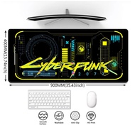 Mouse Pad Gaming Cyberpunk 2077 Design Mousepad Large Customize Extended Mouse Pad Desk Mat