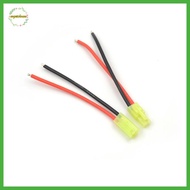 EPMN> 1pair Mini Tamiya Connector Male & Female 2pin Battery wire 16AWG new