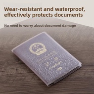 passport holder passport Overseas Travel Passport Holder Passport Holder Document Frosted Transparen