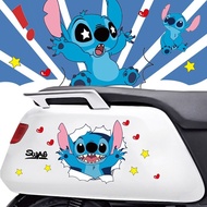 Cute Motorcycle Sticker Cartoon Sticker Stitch Decoration Motorcycle Stitch Cute Sticker Cartoon Dec