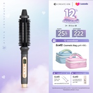 CREATE ION แปรงม้วนผมไฟฟ้า Roll Brush Diaura 26mm - Black