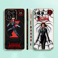 Marvel Avengers Black Widow Side Printed E-TPU Phone Case For XIAOMI POCO F4 F3 M5 M4 X5 X4 X3 C40 F5 F1 REDMI K50 K40 NOTE 12 11 10 S GT PRO PLUS NFC Gaming Turbo 5G