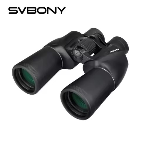 SVBONY SV206 Binoculars 10x50 Rubber Shell Material Binoculars with Bak4&FMC high-quality optical fo