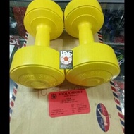Super Price dumbbell barbell dumbbell plastic dumbbell 3kg 3 kg win star stamina