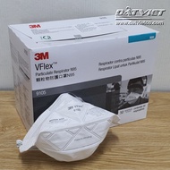 3M 9105 VFlex N95 NIOSH Respirator Face Mask N95, 400 EA/Case  Head band (1pcs)