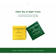 V NATURAL Whitening Cream Temulawak BPOM - Day Cream &amp; Night Cream 20gr