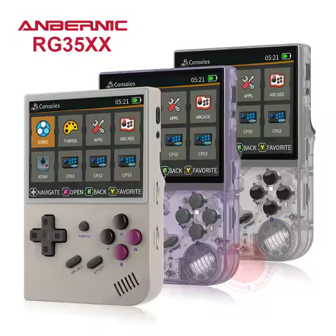 ANBERNIC RG35XX Handheld Game Console Linux Garlic OS System 3.5” IPS Cortex-A9 Retro Video Player 5