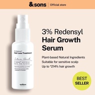 andSons 3% Redenysl Anti Hair Loss Treatment Serum Hair Growth Tonic (60ml)