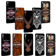 🌟Ready Stock🌟Soft TPU Case Casing XF47 Harley davidson symbol Cover Realme C21 C20 C17 C15 C12 C11 C
