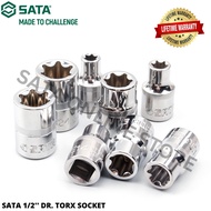 SATA 1/2" DR. TORX SOCKETS / TORX SOCKET BOX / E SOCKET / CONTI SOCKET / SPECIAL TOOLS / SATA HAND T