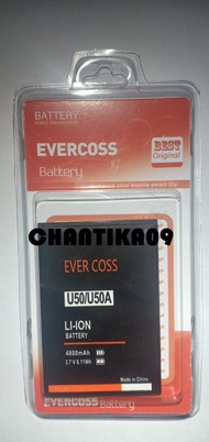 PROMO BARU BATERAI EVERCOSS U50 / U50A / A75 Max - Baterai EVERCROSS . EVER CROSS Winner Y Smart U50