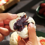山东天津特产八件老式白皮传统酥皮月饼糕点点心手工休闲小吃零食Eight pieces of traditional white skin pastry from Shandong and Tianji