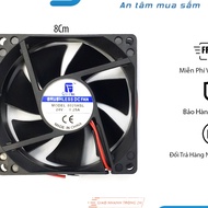 24V Radiator Fan 8x8CM QG8025-24V FAN24V 8025 8CM 24V Radiator Fan NIDEC SUNON ShopLinhKienM2M