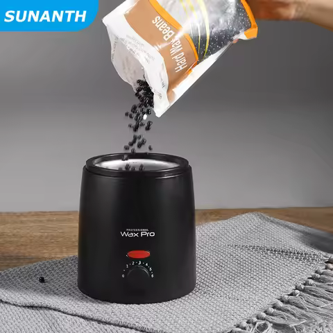 Wax Melting Machine for Hair Removal 200ml Wax Heater Pot Depilation Paraffin Wax Beans Waxing Warme