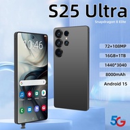 S25 Ultra 5G Smartphone 16GB+1TB 6.9 inch HD Screen Cellphone 8000mAh Dual SIM Android Phone