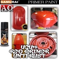 SAMURAI Spray Paint UCU19 Red Primer Oxide Unti Rust Metal and Iron