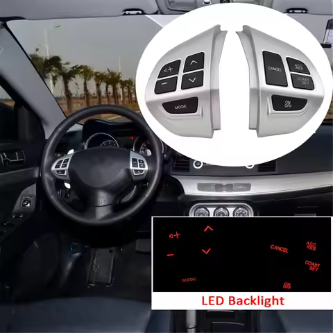 Cruise Control Steering Wheel Switch Button 8701A087 For Mitsubishi Lancer Outlander ASX Pajero Mont