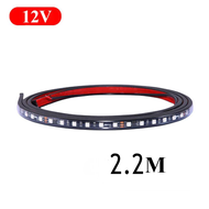 แถบไฟกระพริบ LED 12V 24V RGB 5050SMD สําหรับตกแต่งรถบรรทุก รถพ่วง รถคาราวาน ไฟเส้น Led ไฟวิ่งออโต้สเ
