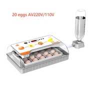 20pc Chick Incubator Small Intelligent Egg Incubator Home Egg Hatching Breeding Equipment Poultry Brooder Tool Inkubator