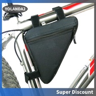 [yolanda2.sg] Mountain Bike Front Frame Bag Triangle Pannier Wear-Resistant Durable MTB Bicycle