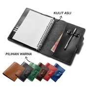 Genuine leather Binder A5 agenda loose leafRing A5 loose leaf refill