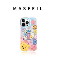 MASFEIL | เคสโทรศัพท์พร้อมที่ยึดแม่เหล็กสำหรับ iPhone 15