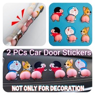Car Protection Sticker silicone Gel Sticker 3D Decoration Sticker Cute Cartoon Sticker Hiasan Elakka