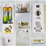 GP。USB電芯充電器➕可充電電芯